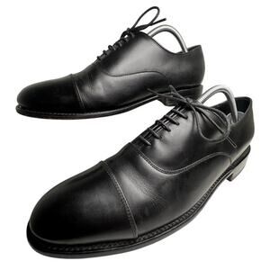Thursday Boot Co The Executive Men Sz 10 Black Leather Cap Toe Oxford Dress Shoe
